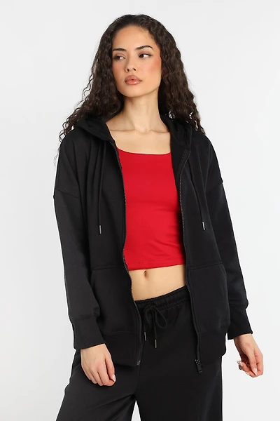 AERO Oversized Zip-Up Hoodie