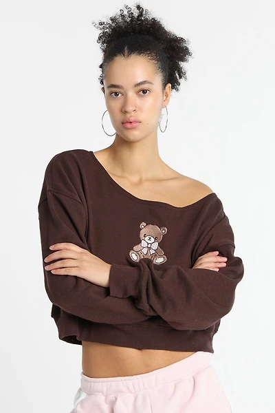 AERO Off-Shoulder Sweatshirt