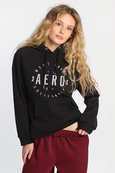 Pull à capuche coupe garc?onne AERO