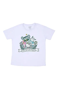 T-shirt décontracté imprimé graphique Hello Kitty Team Sports