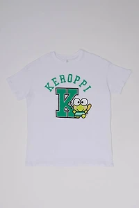 T-shirt décontracté imprimé graphique Keroppi