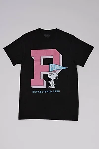 Peanuts Snoopy Graphic Relaxed Tee