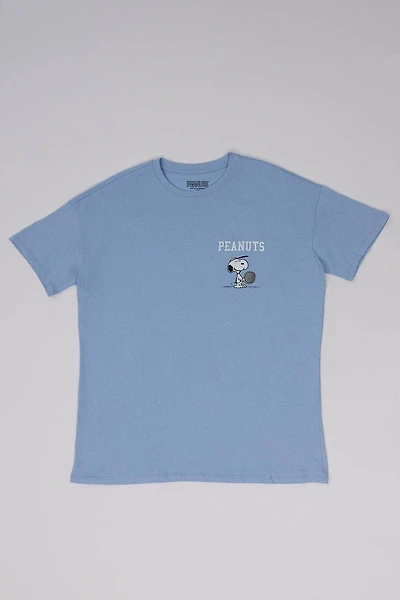 T-shirt décontracté imprimé graphique Peanuts Snoopy