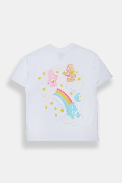 Care Bears Rainbow Graphic Boyfriend Tee
