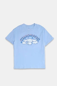 Cinnamoroll Graphic Puff Print Boyfriend Tee