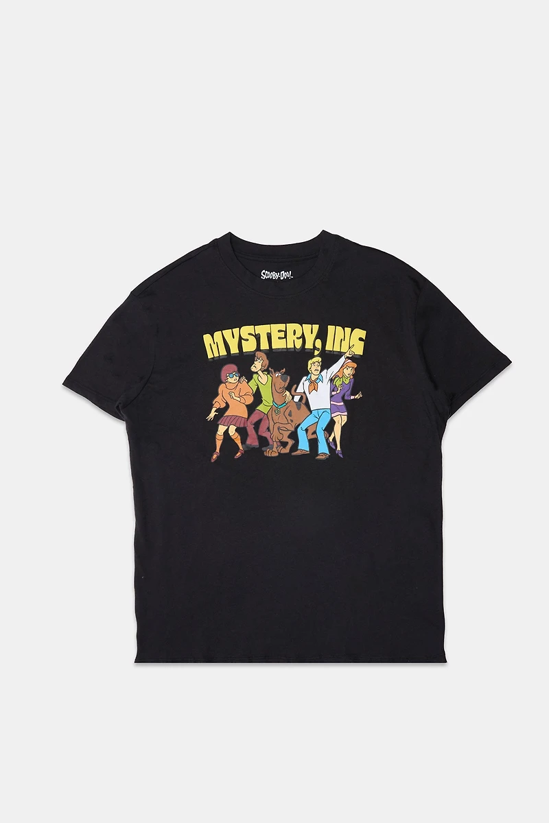 Scooby-Doo Mystery Machine Graphic Boyfriend Tee