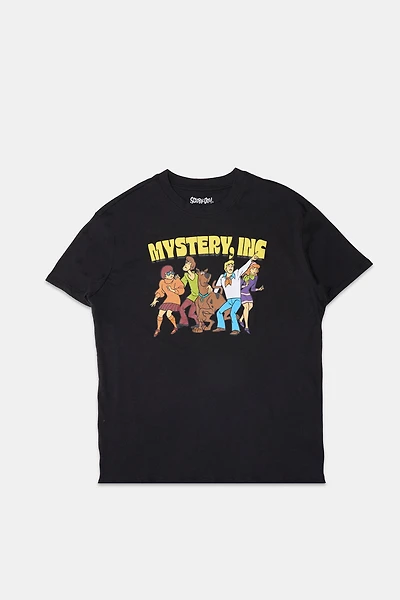 T-shirt coupe garçonne imprime? graphique Scooby-Doo Mystery Machine