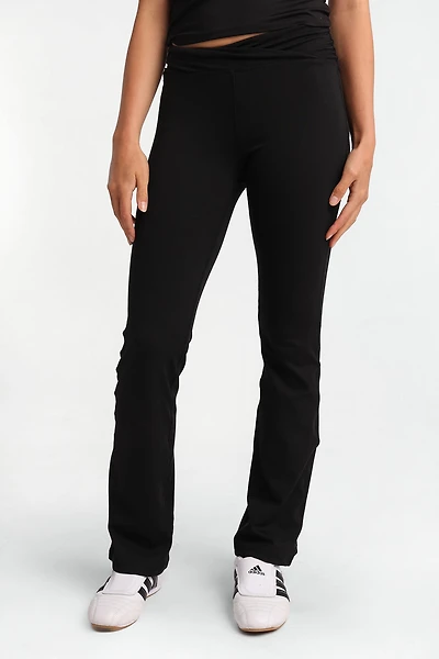 AERO Super Smooth Wrap Waist Boot Cut Leggings