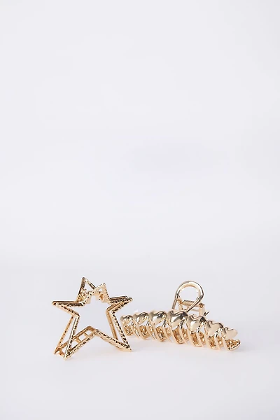 AERO Metal Claw Clips 2-Pack