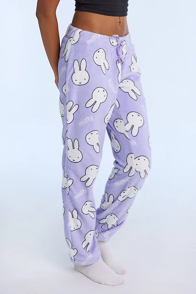 Pantalon pyjama pelucheux Miffy