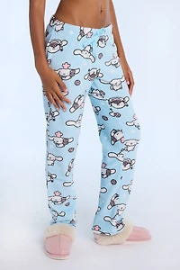 Cinnamoroll Eating Plush Pajama Pants