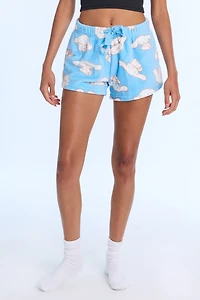 Cinnamoroll Plush Pajama Shorts