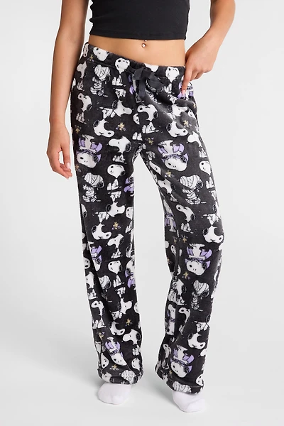 Peanuts Snoopy Vampire Plush Pajama Pants
