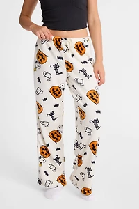 Peanuts Snoopy Ghost Plush Pajama Pants
