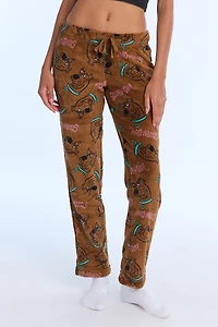 Pantalon pyjama pelucheux Scooby-Doo