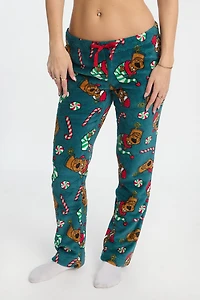 Scooby-Doo Holiday Plush Pajama Pants