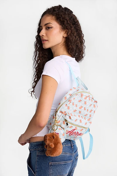 AERO Capybara Coin Pouch & Mini Backpack