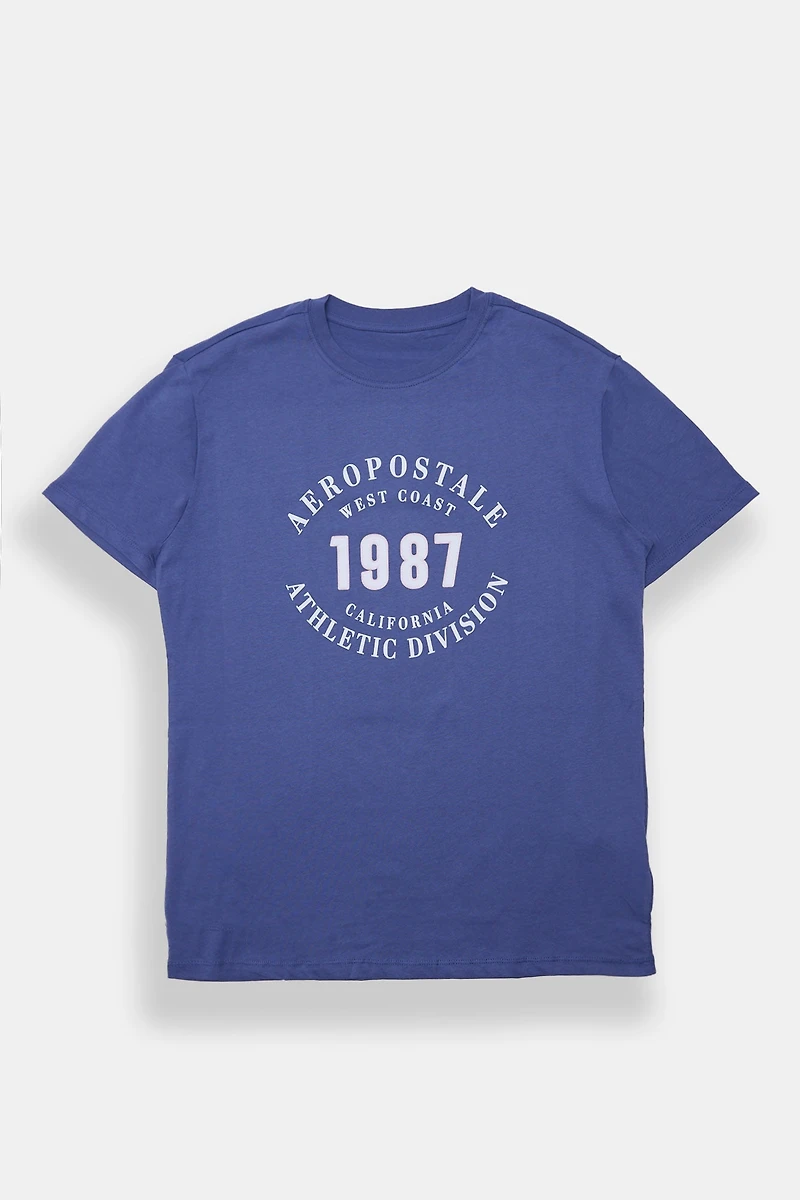 T-shirt coupe garçonne imprime? AERO 1987