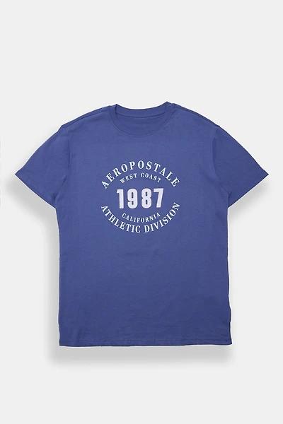 T-shirt coupe garçonne imprime? AERO 1987