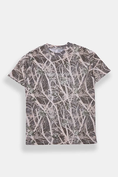 T-shirt coupe garçonne imprime? camouflage AERO 87