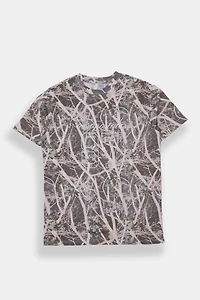 T-shirt coupe garçonne imprime? camouflage AERO 87