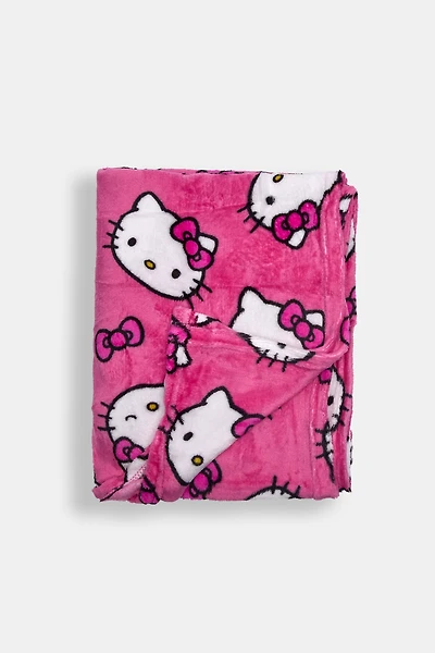 Jete? en peluche imprimé Hello Kitty rosette
