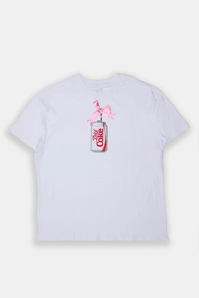 Diet Coke Bow Graphic Boyfriend Tee