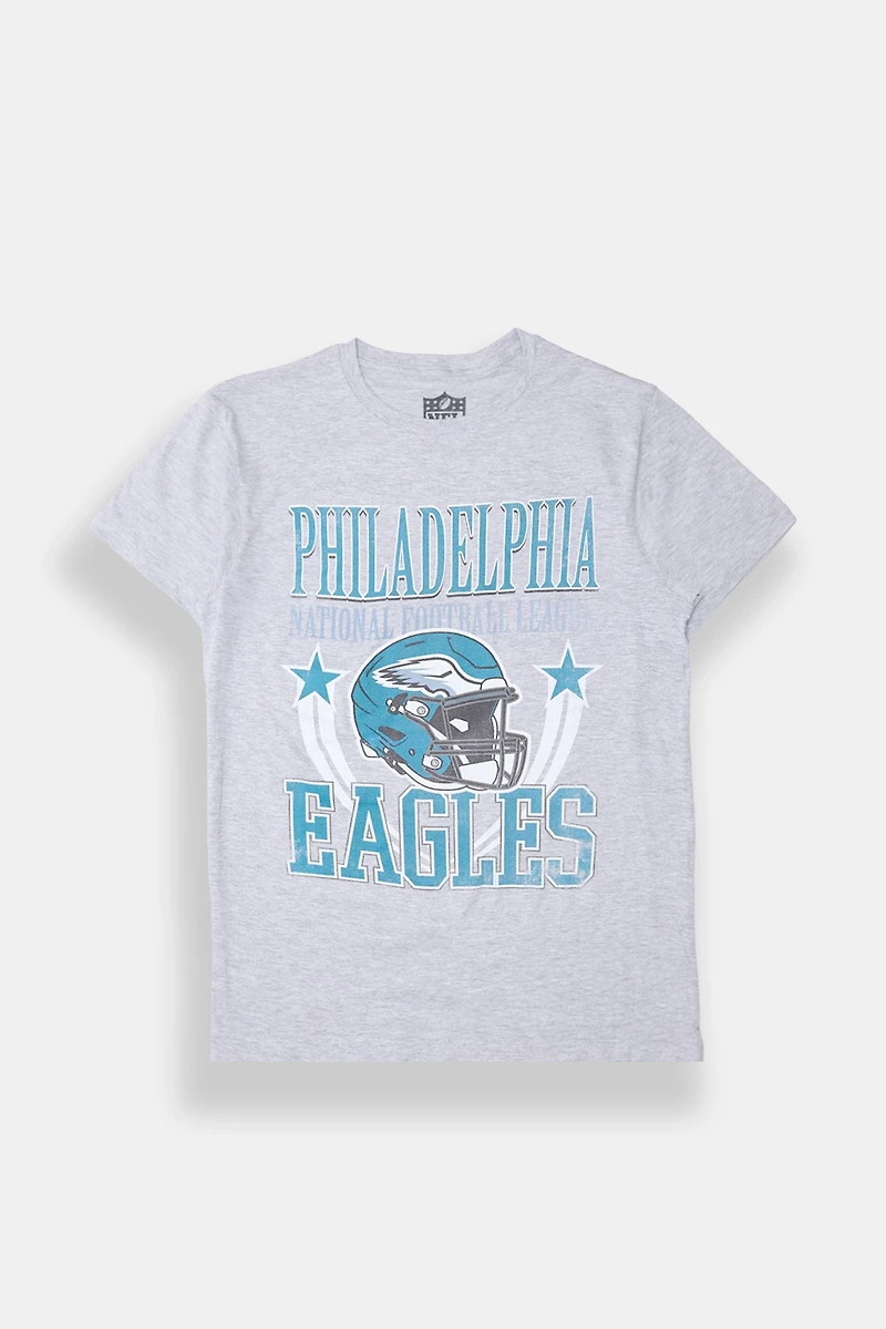 T-shirt coupe garçonne graphique Philadelphia Eagles