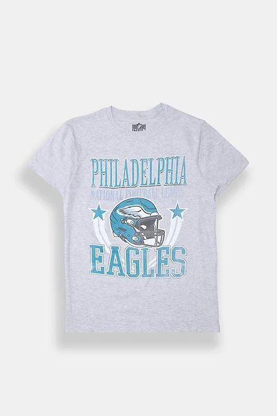 T-shirt coupe garçonne graphique Philadelphia Eagles