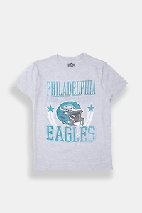 T-shirt coupe garçonne graphique Philadelphia Eagles