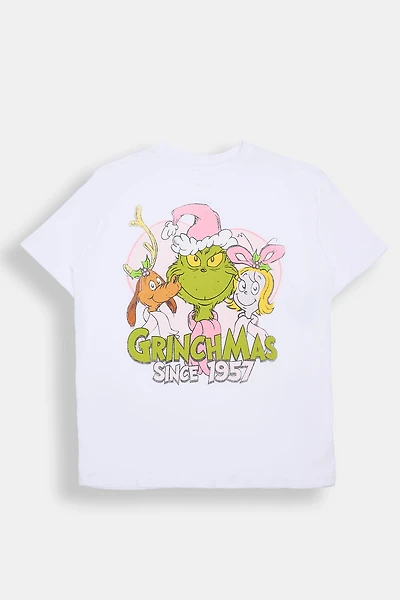 Grinchmas 1957 Graphic Boyfriend Tee