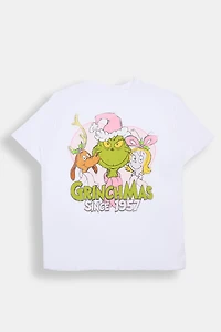 Grinchmas 1957 Graphic Boyfriend Tee