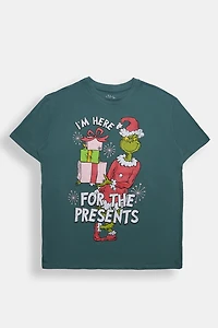 The Grinch Presents Graphic Boyfriend Tee