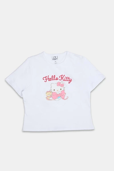 Hello Kitty Bow Graphic Baby Tee