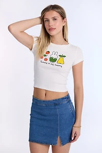 Miffy Fruits Graphic Baby Tee