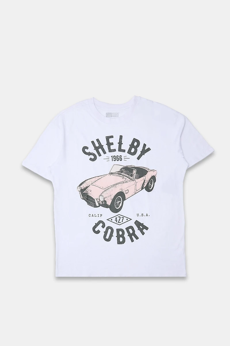 Shelby Cobra Graphic Boyfriend Tee