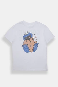 Cookie Monster Graphic Relaxed Boyfriend Tee