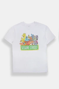 Sesame Street Friends Graphic Boyfriend Tee