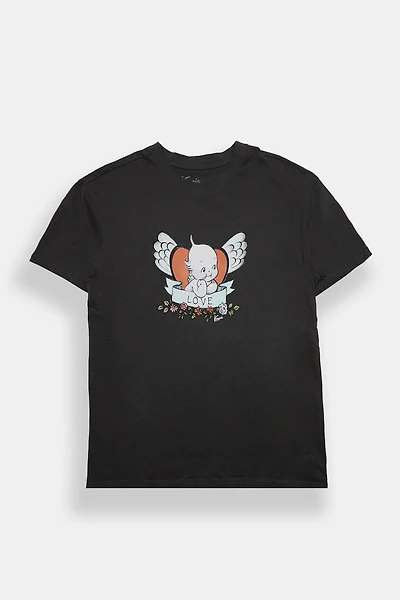 T-shirt coupe garçonne imprimé Kewpie