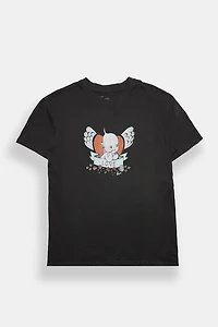 T-shirt coupe garçonne imprimé Kewpie