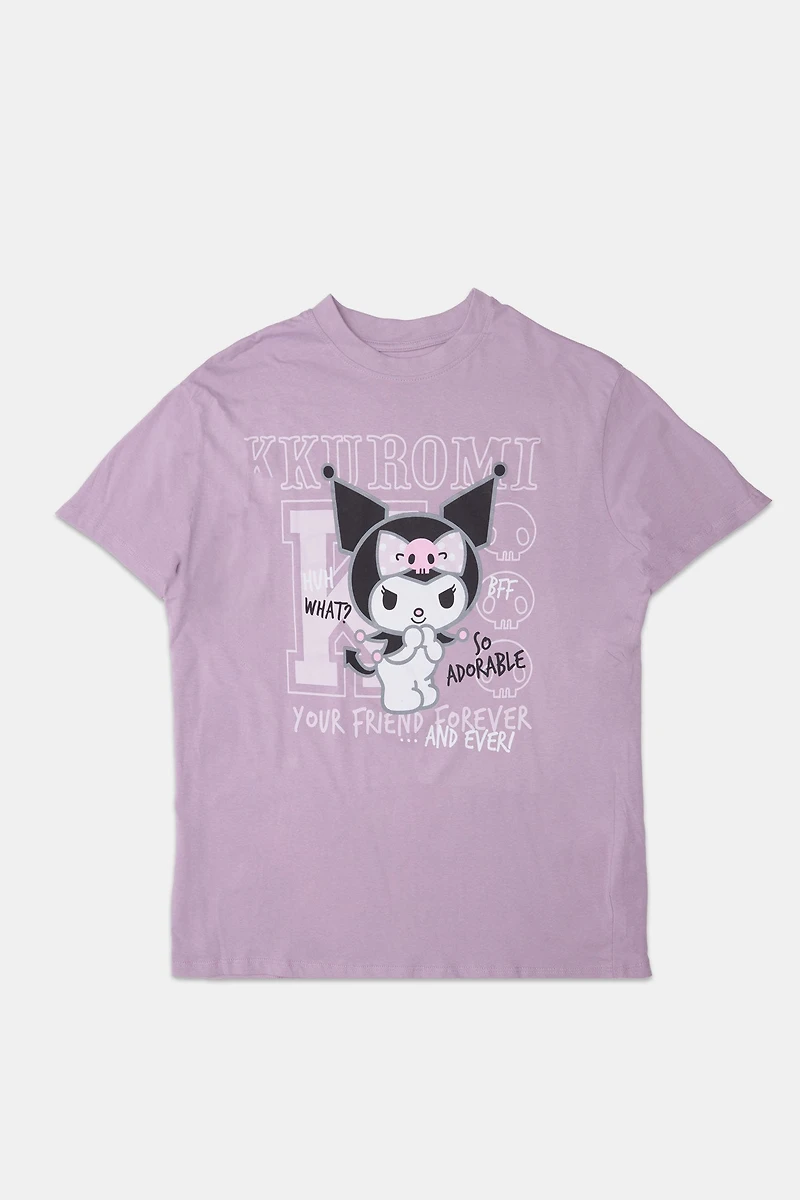 Kuromi Graphic Boyfriend Tee
