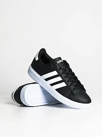 MENS ADIDAS GRAND COURT 2.0 SNEAKER - CORE BLACK/CLOUD WHITE