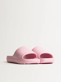 WOMENS ADIDAS ADILETTE LUMIA SLIDES - CLEAR PINK