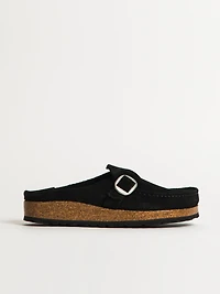 WOMENS BIRKENSTOCK BUCKLEY CLOGS - MEDIUM/NARROW BLACK