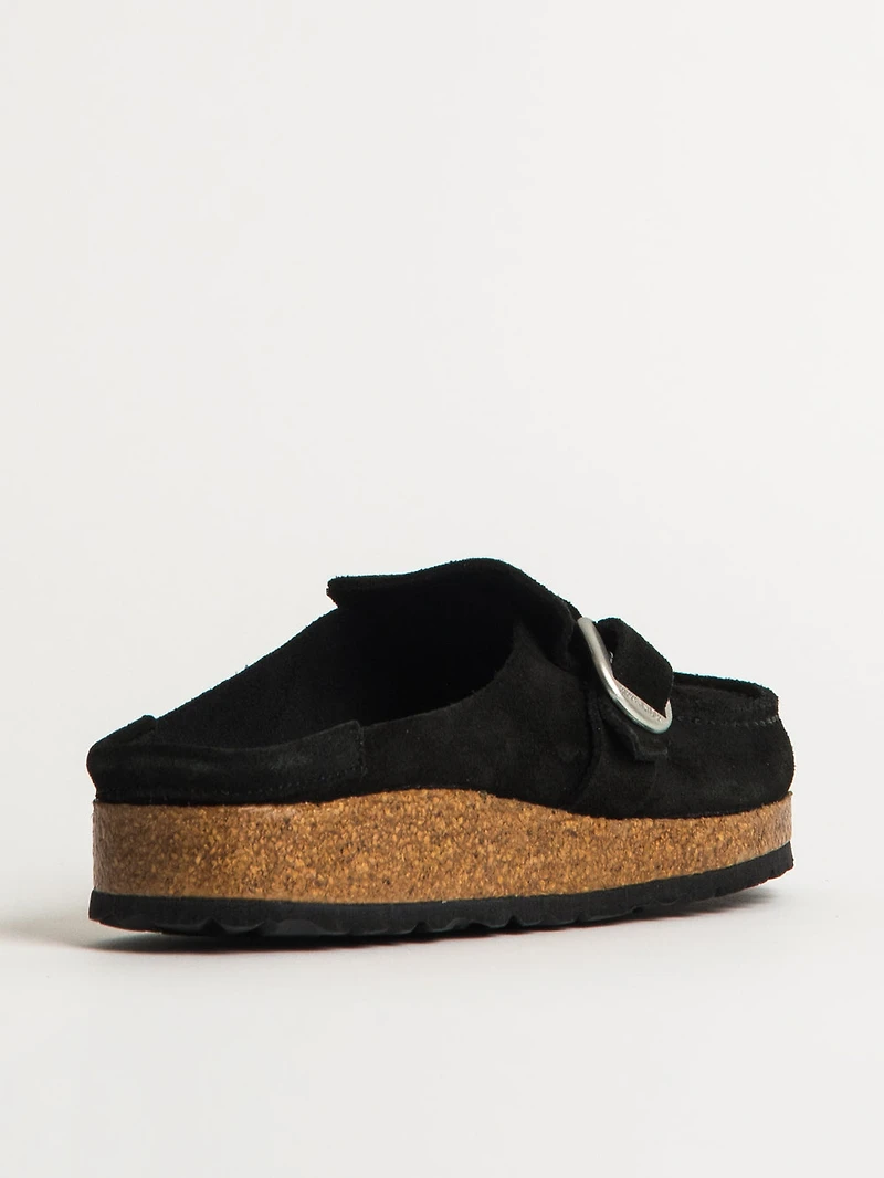 WOMENS BIRKENSTOCK BUCKLEY CLOGS - MEDIUM/NARROW BLACK