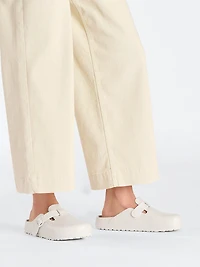 WOMENS BIRKENSTOCK BOSTON EVA CLOG - MEDIUM/NARROW EGGSHELL
