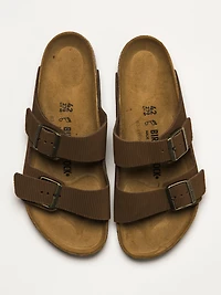 MENS BIRKENSTOCK ARIZONA CORD SUEDE - REGULAR DARK TEA