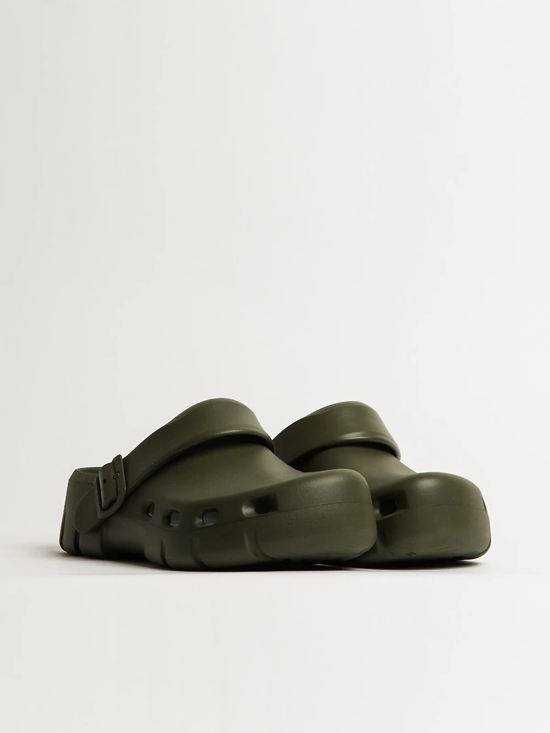 MENS BIRKENSTOCK BIRKI FLOW EVA CLOG - REGULAR KHAKI