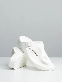 WOMENS BIRKENSTOCK GIZEH EVA SANDALS - REGULAR WHITE