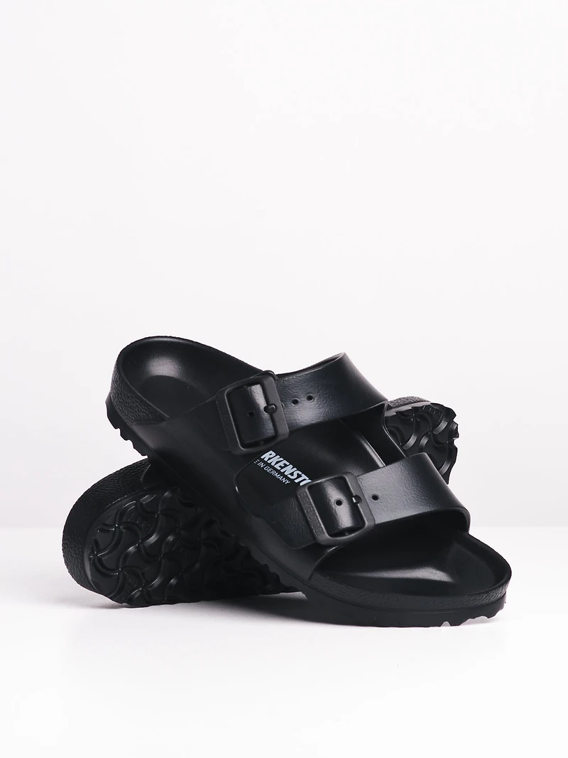 WOMENS BIRKENSTOCK ARIZONA EVA BLACK SANDALS - MEDIUM/NARROW